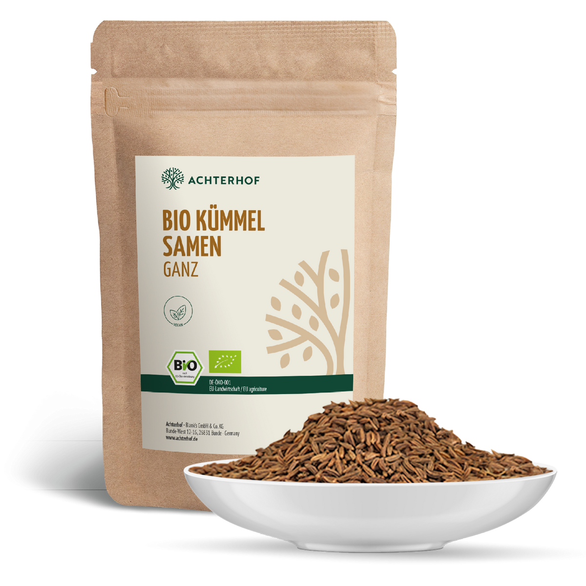 Kümmelsamen ganz Bio (1000g)