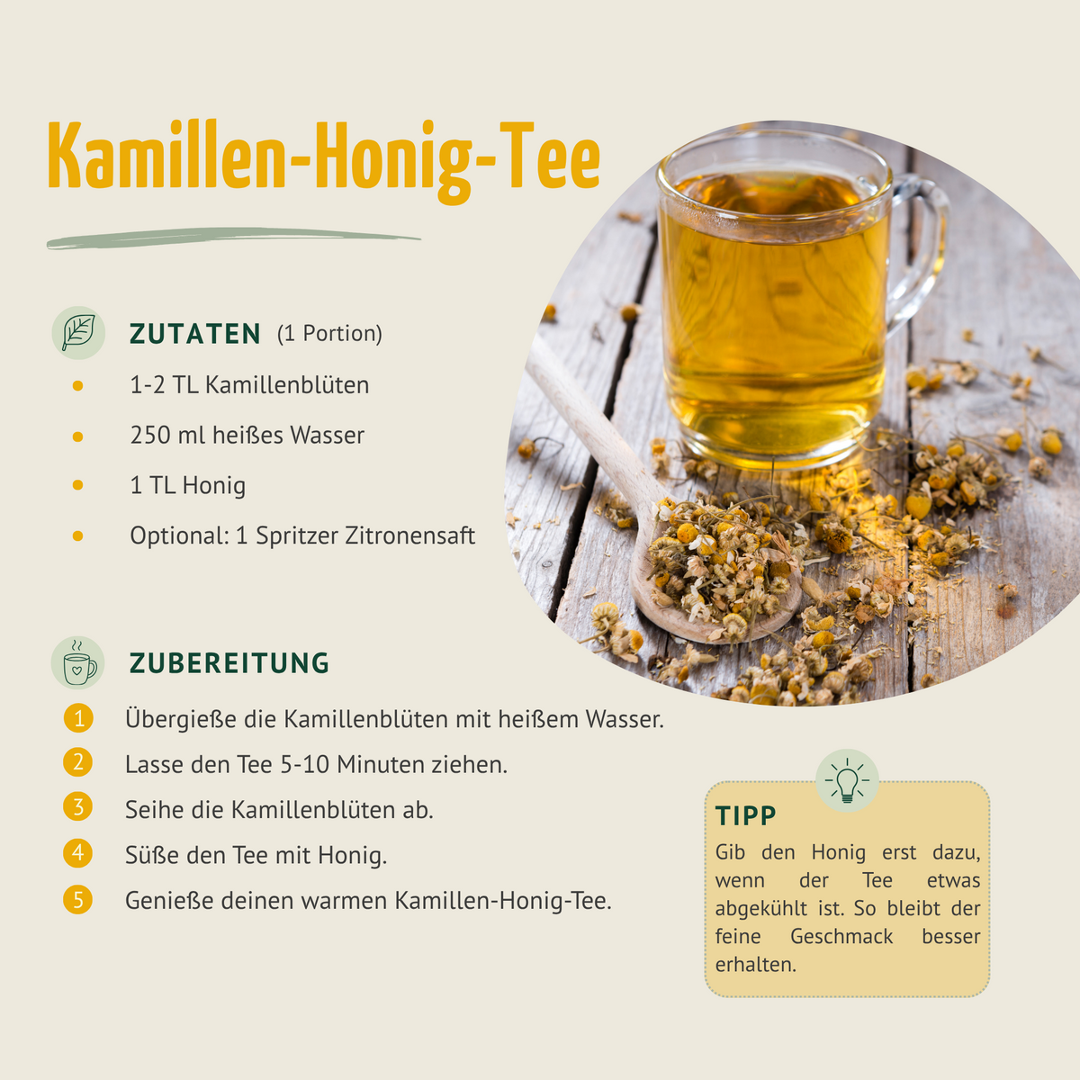 Kamillenblüten ganz (500g)