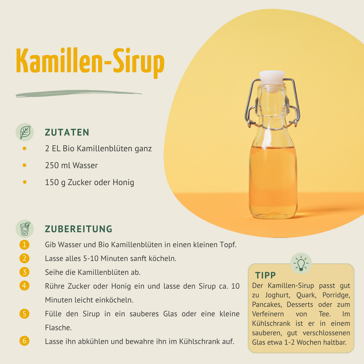 Kamillenblüten ganz Bio (1000g)