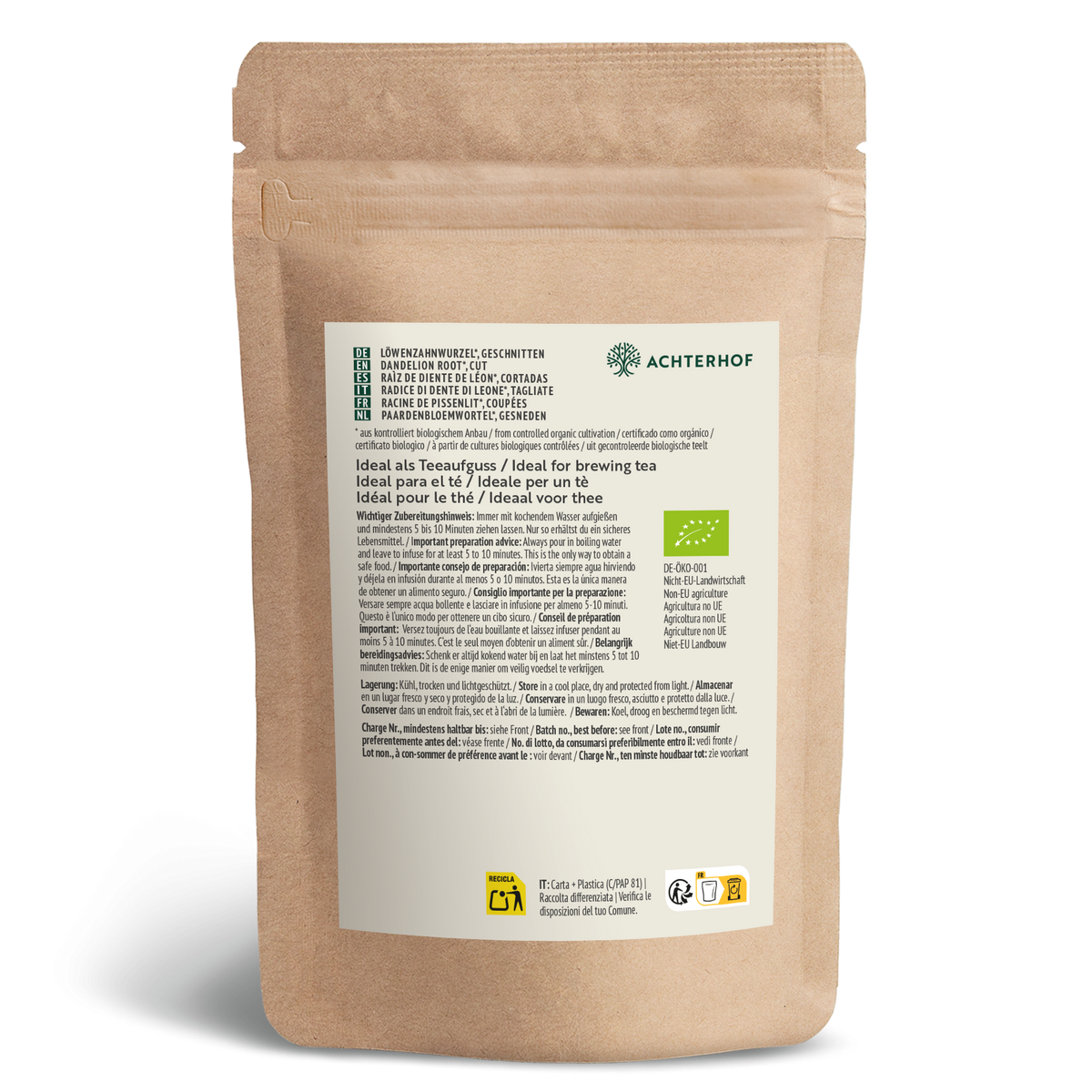 Löwenzahnwurzel geschnitten Bio (250g)