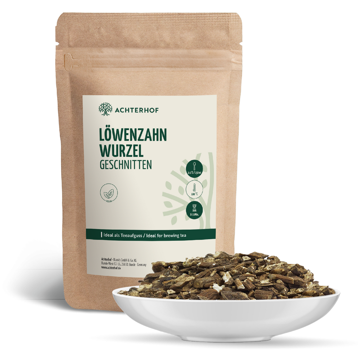 Löwenzahnwurzel geschnitten (1000g)