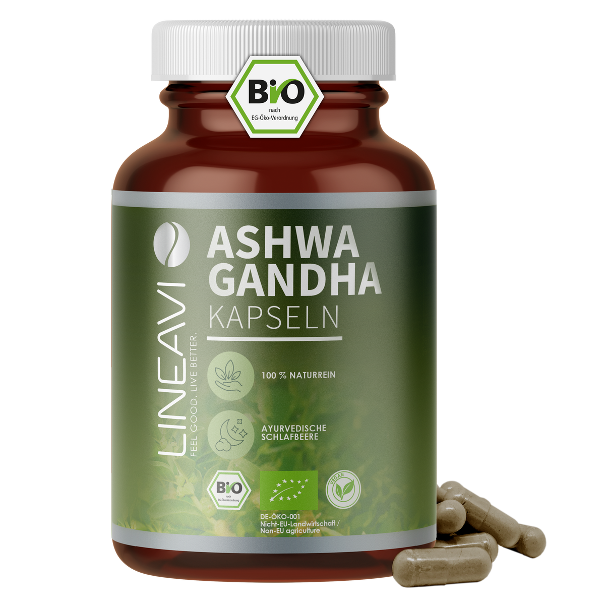 Bio Ashwagandha Kapseln (150 Kapseln)