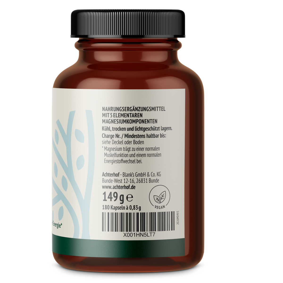 Magnesium Komplex (180 Kapseln)