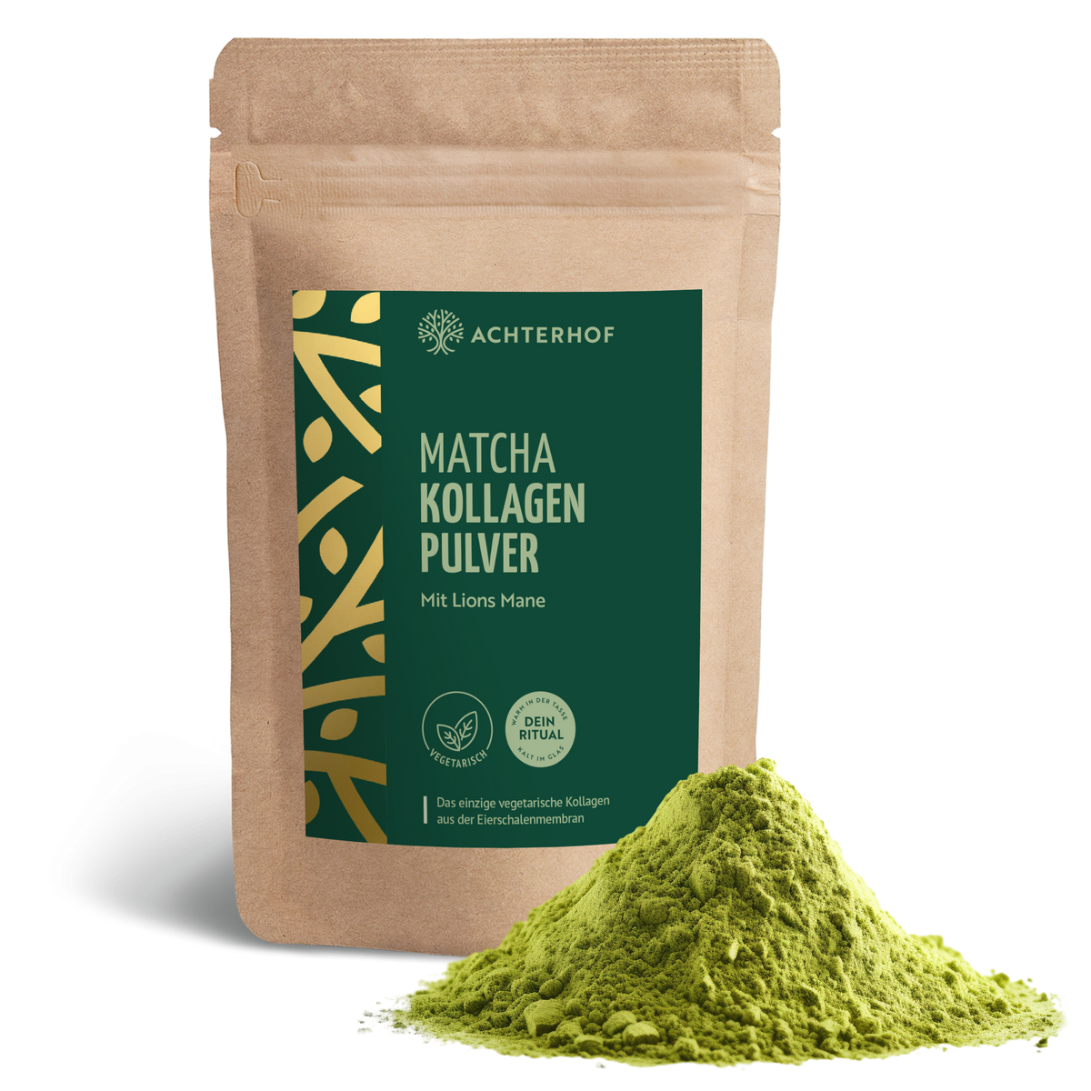 Matcha Kollagen Pulver (100g)
