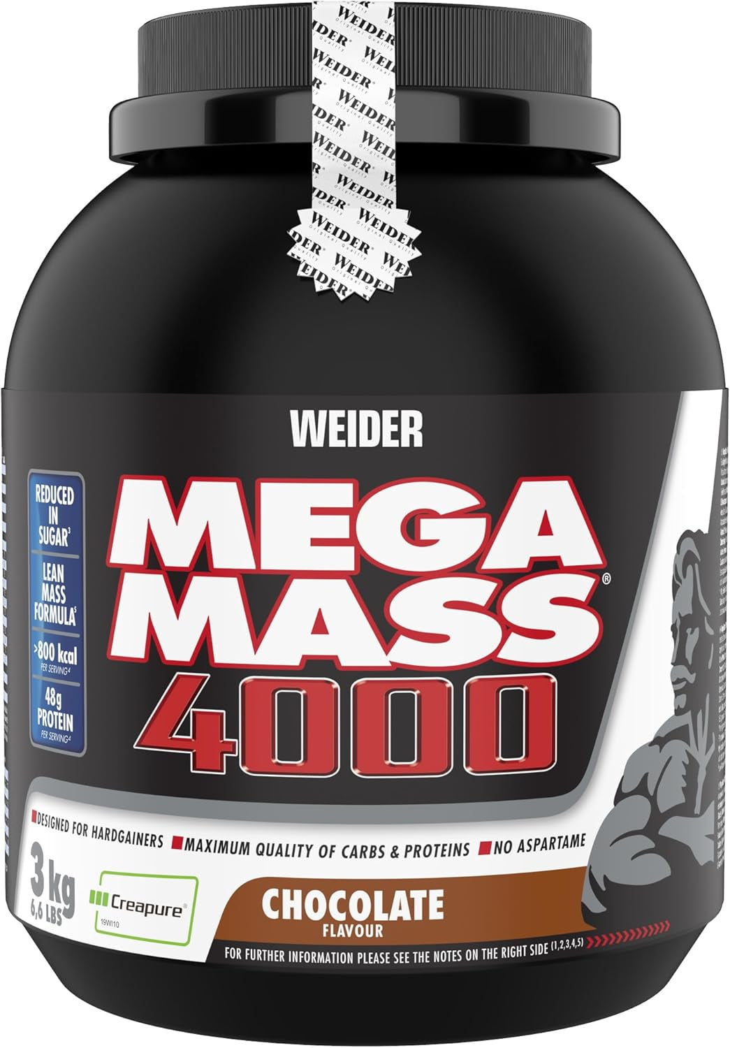 Mega Mass 4000 (3000g) Schokolade