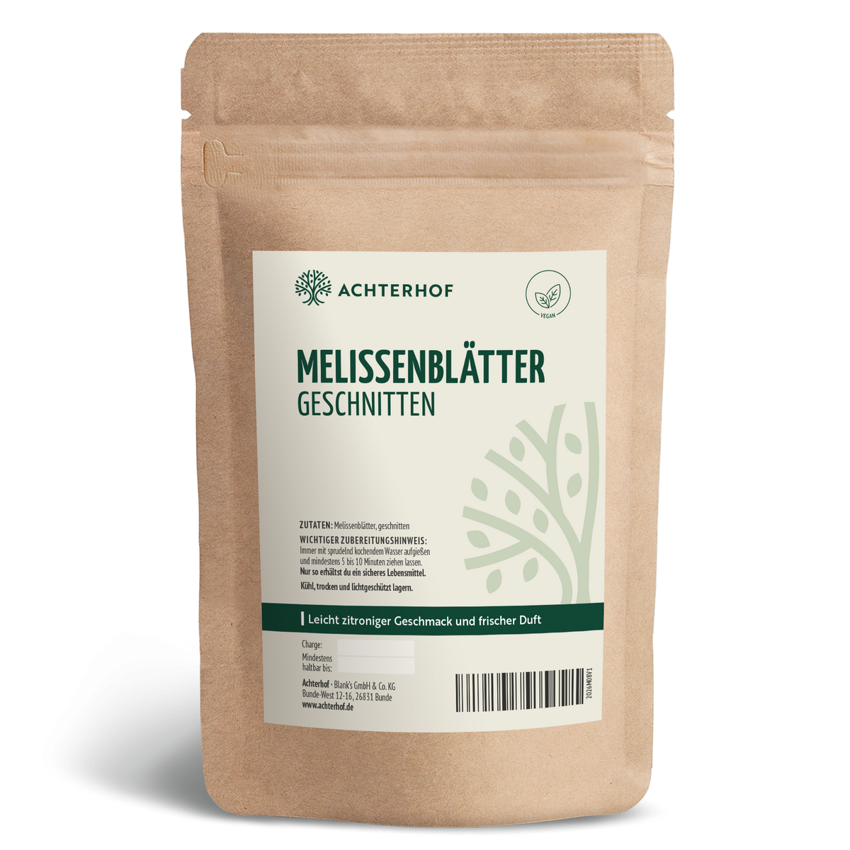 Melissenblätter geschnitten (250g)