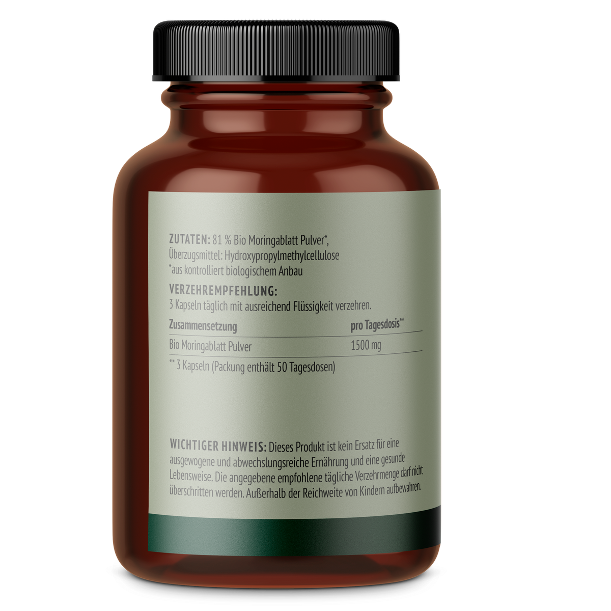 Moringa Kapseln Bio (150 Kapseln)