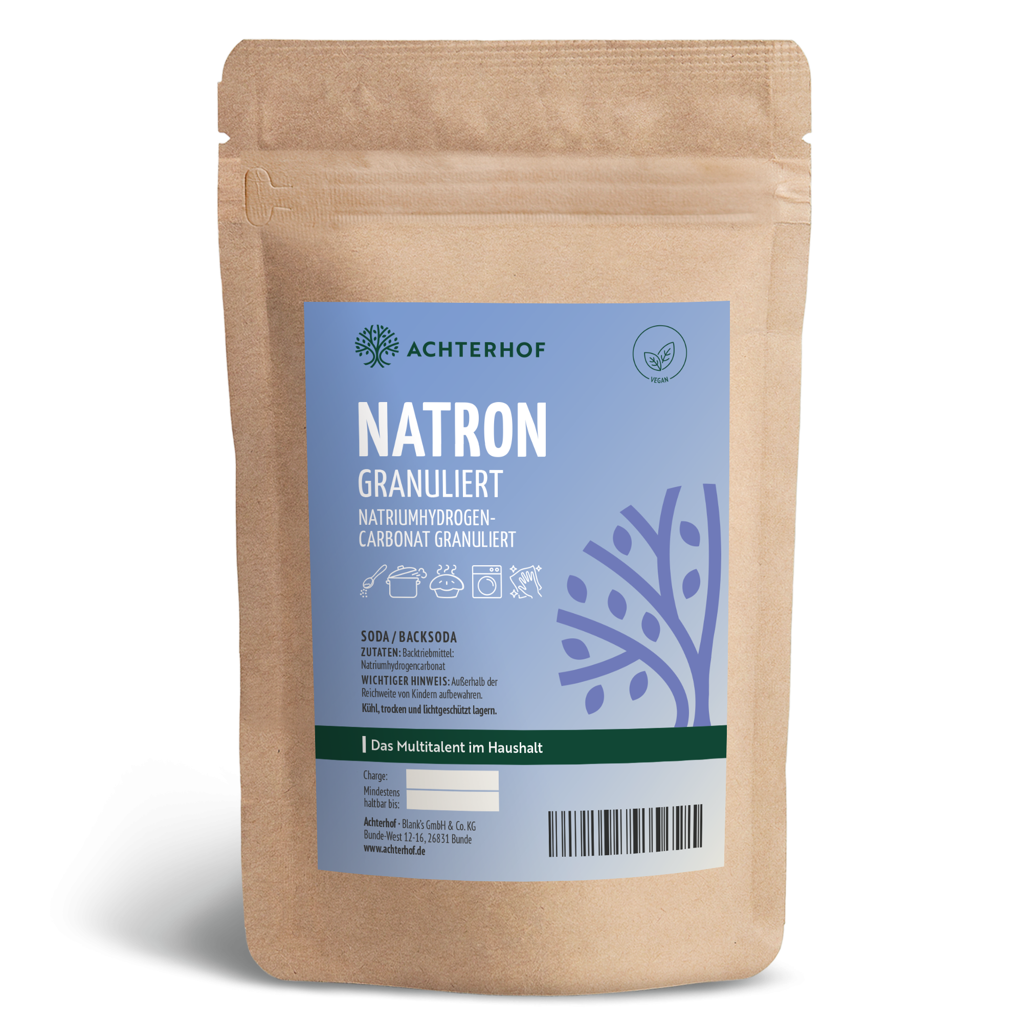 Natron granuliert (500g)