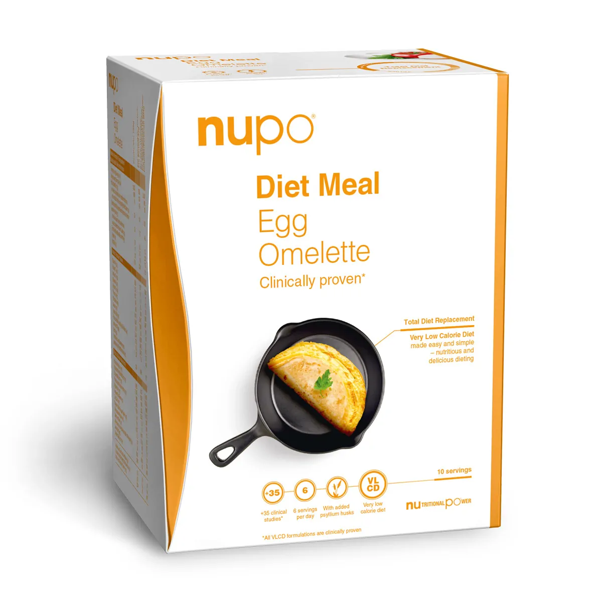 Diet Hot Meal (10x34g) Egg Omelet