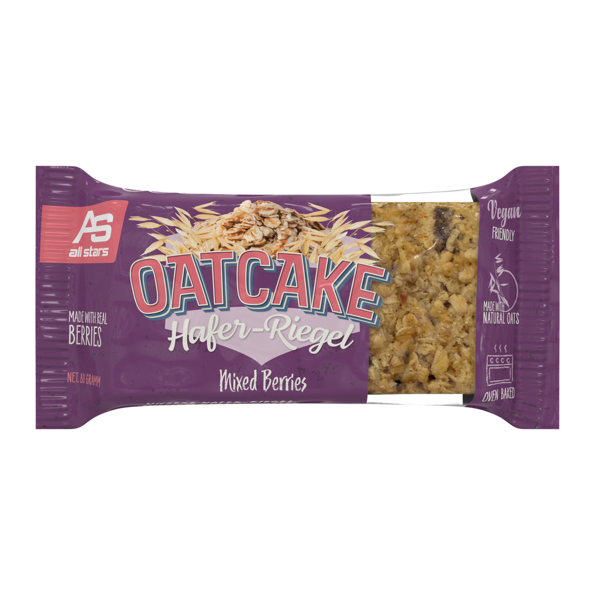 Oatcake (12x80g) Mixed Berries