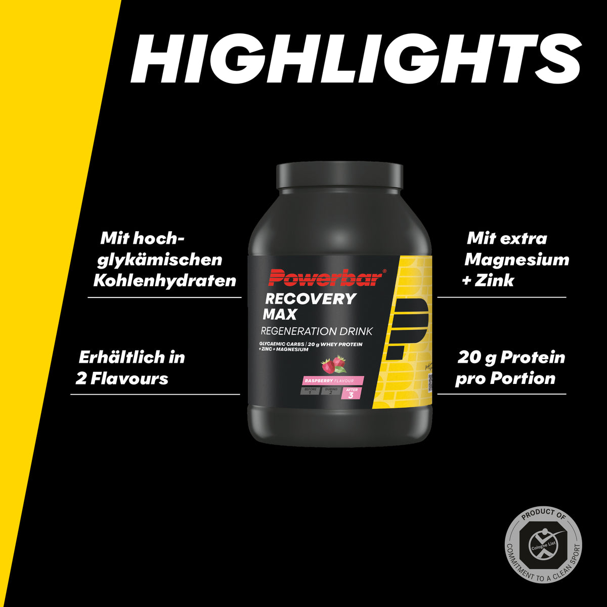 Recovery Max (1144g) Raspberry