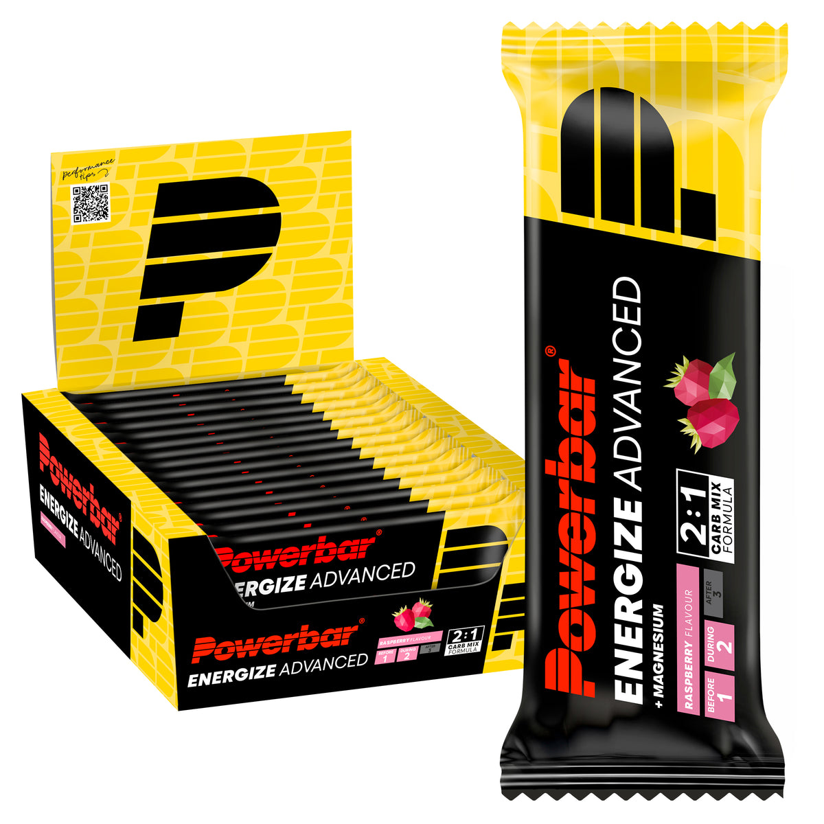 Energize Advanced (15x55g) Rapsberry