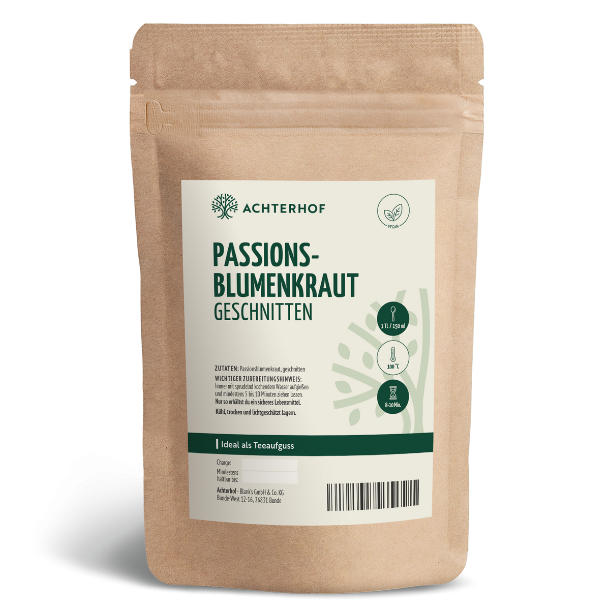 Passionsblumenkraut geschnitten (500g)