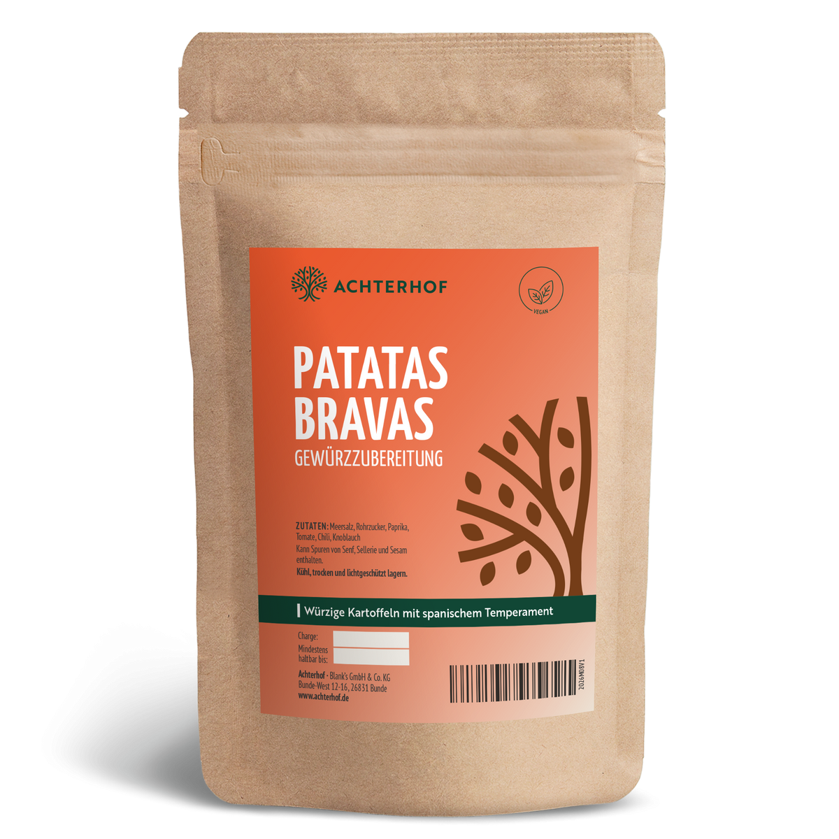 Patatas Bravas Gewürzzubereitung (100g)