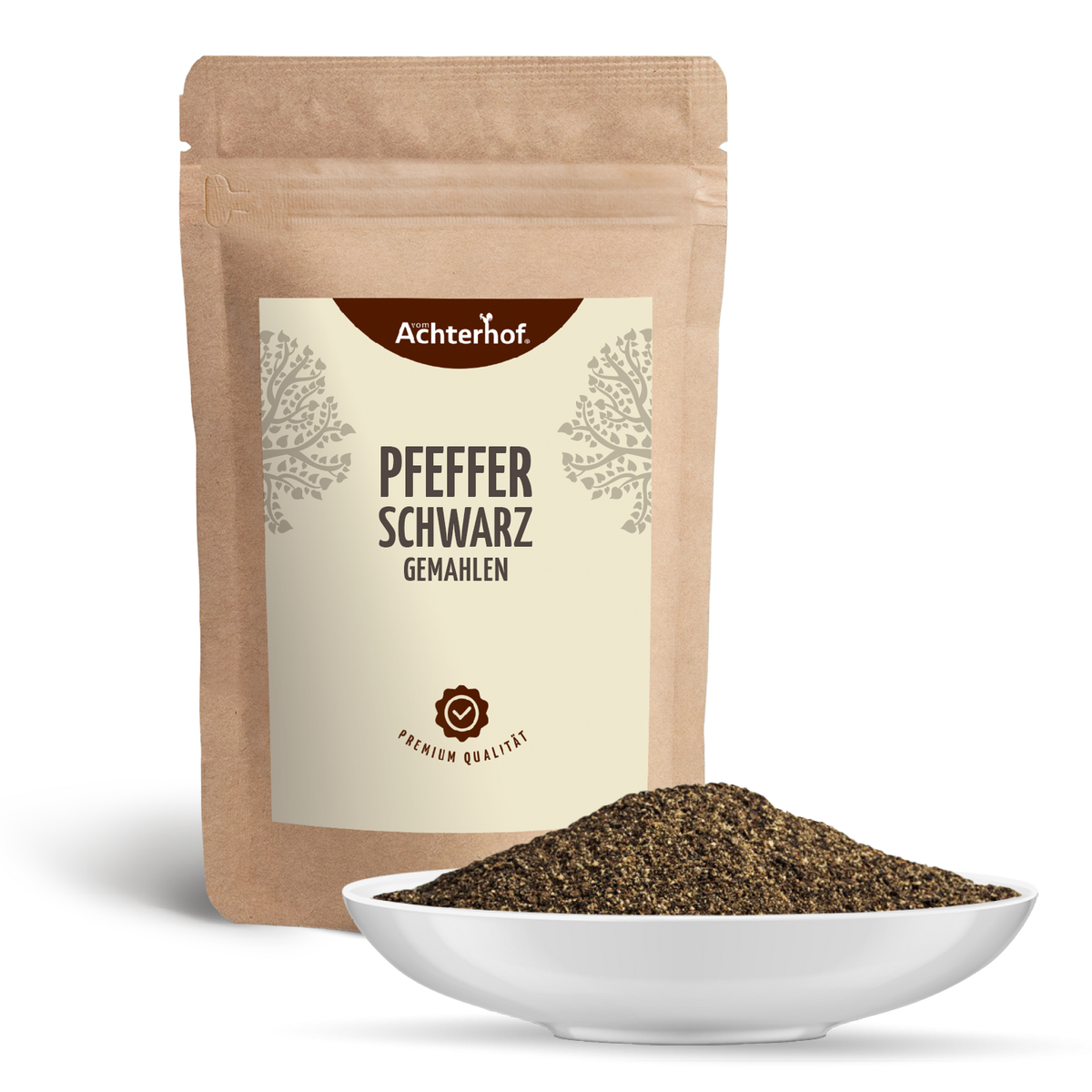 Pfeffer schwarz gemahlen (250g)