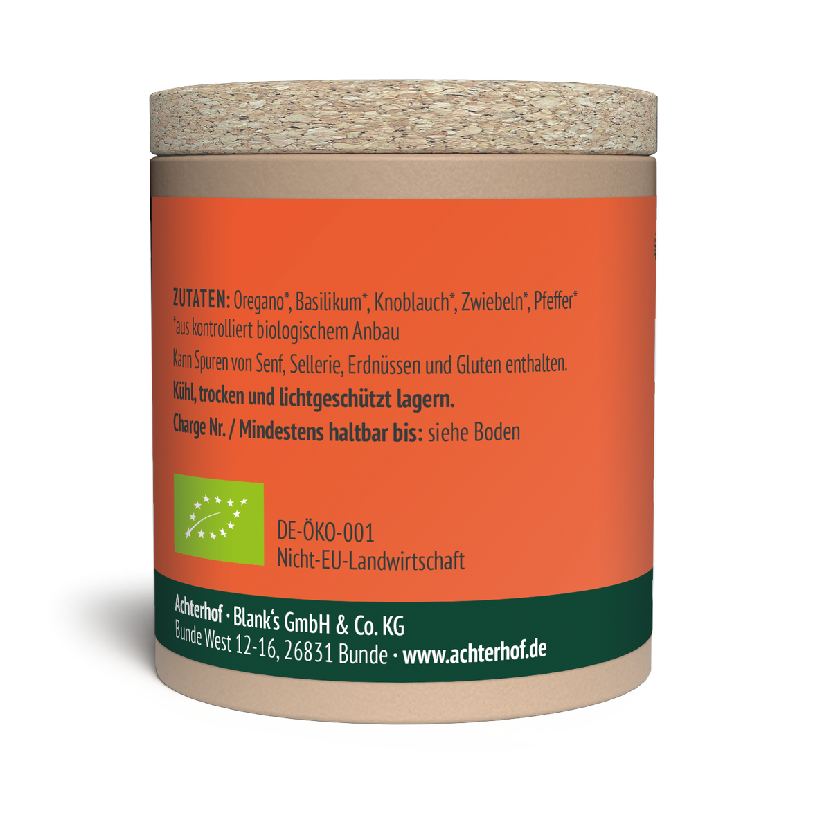 Bio Pizza Gewürzmischung (15g)