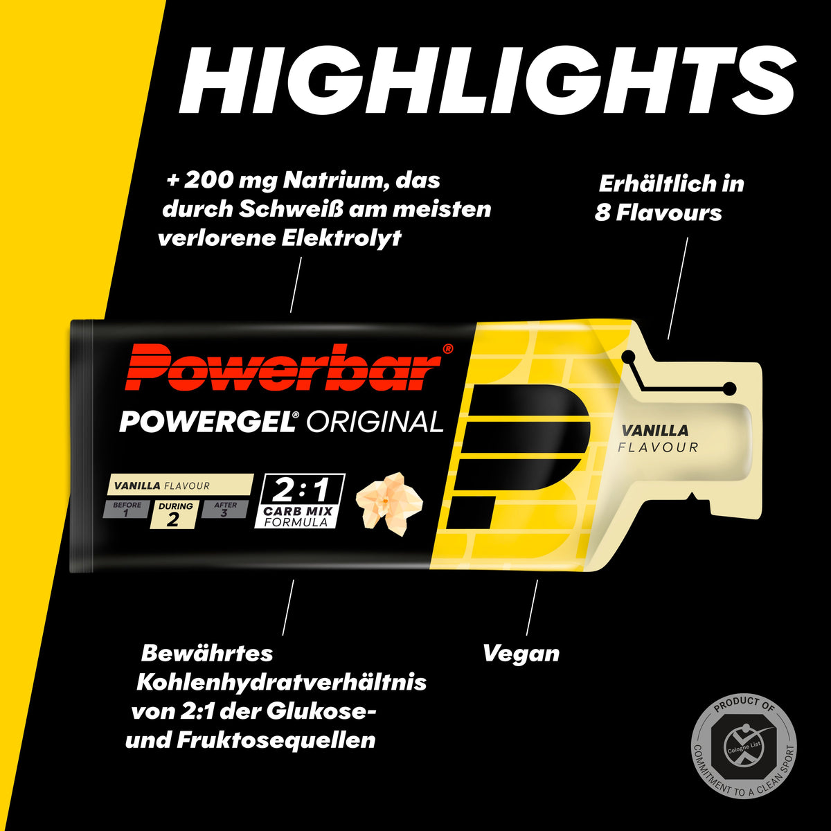 PowerGel Original (24x41g) Vanilla