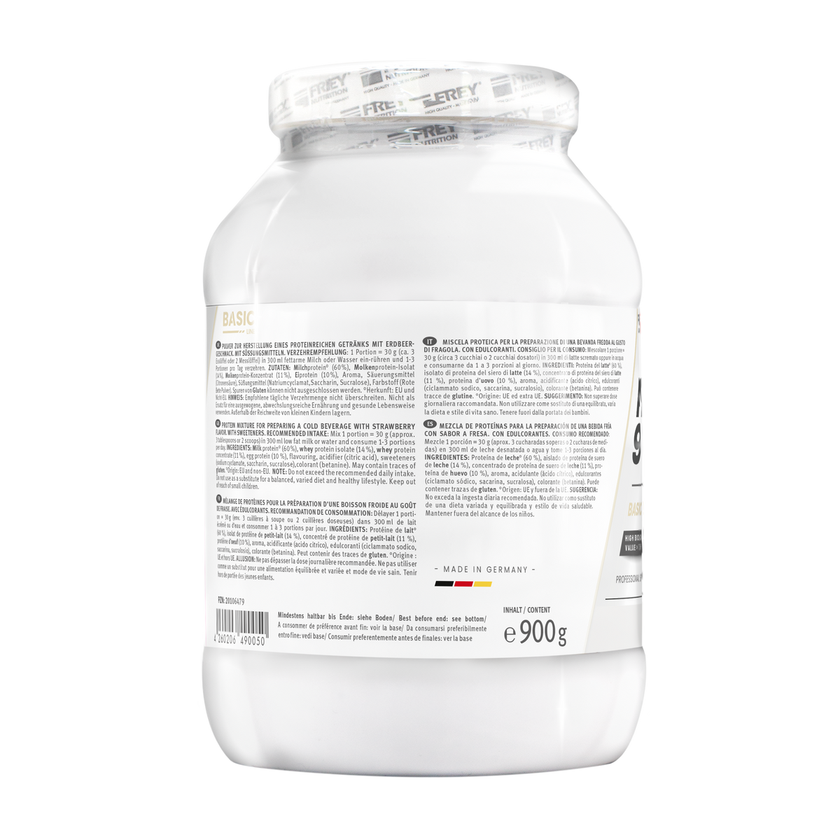Protein 96 (900g) Erdbeere