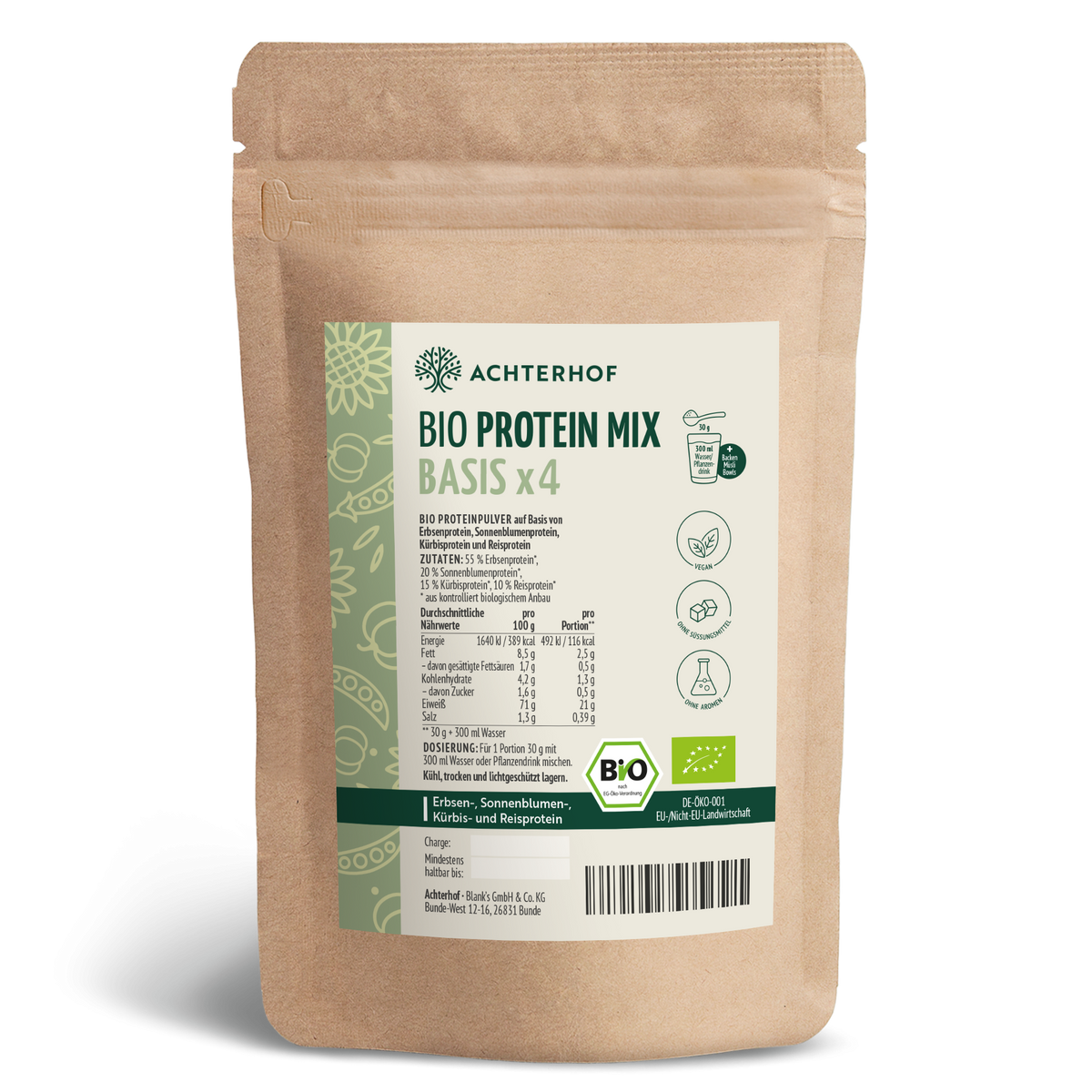 Bio Protein Basis Mix x4 (500g)