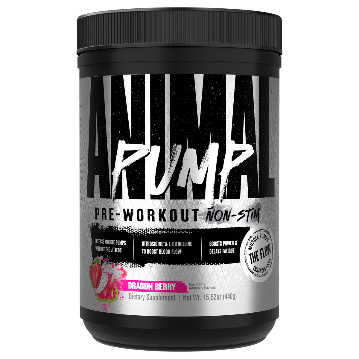 Animal Pump Powder Non-Stim (440g) Dragon Berry