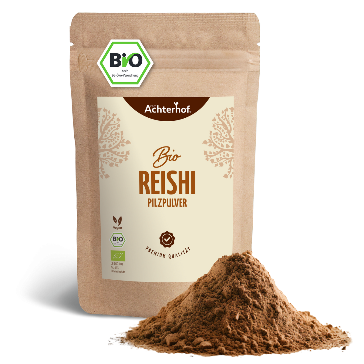 Bio Reishi Pilzpulver (100g)