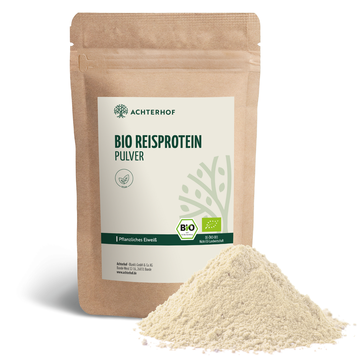 Bio Reisprotein Pulver (500g)