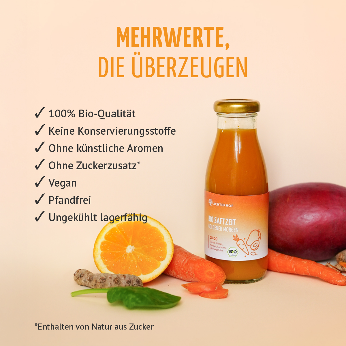 Saftzeit Bio Fastenkur 5 Tage (30 Flaschen)