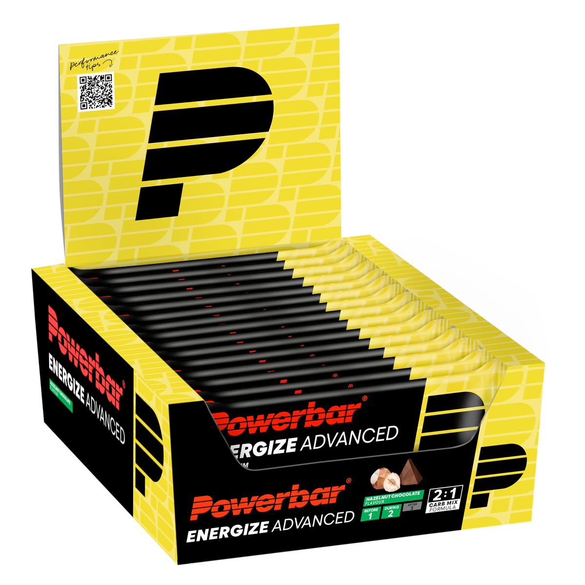 Energize Advanced (15x55g) Hazelnut Chocolate