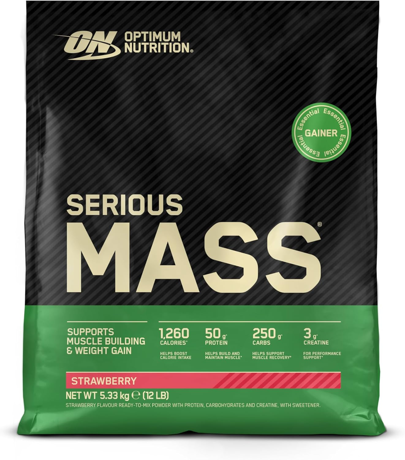 Serious Mass (5330g) Strawberry