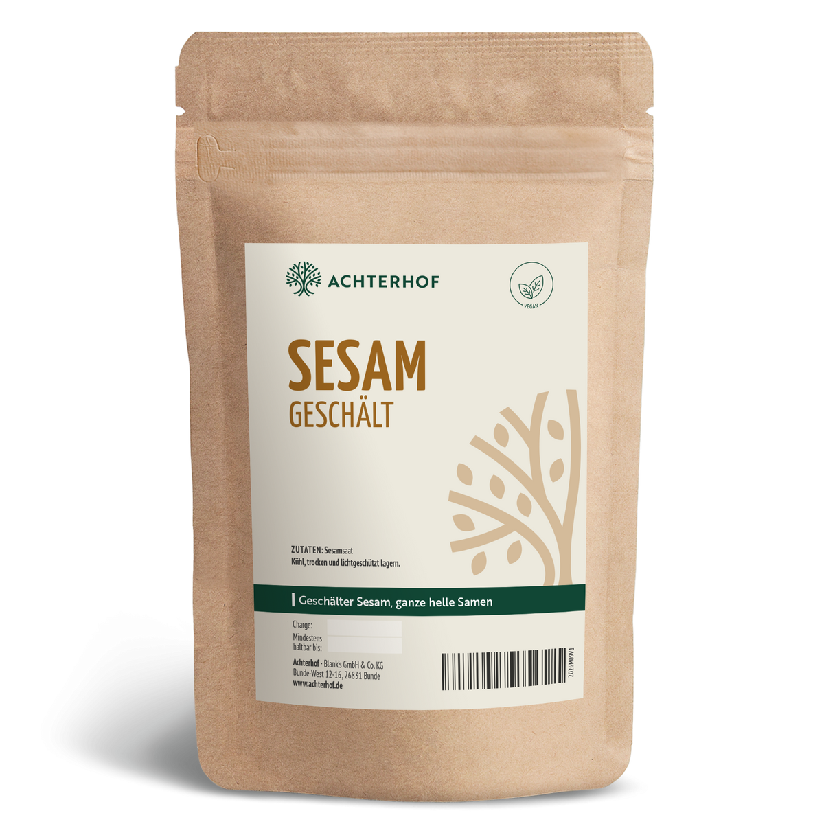 Sesam geschält (500g)