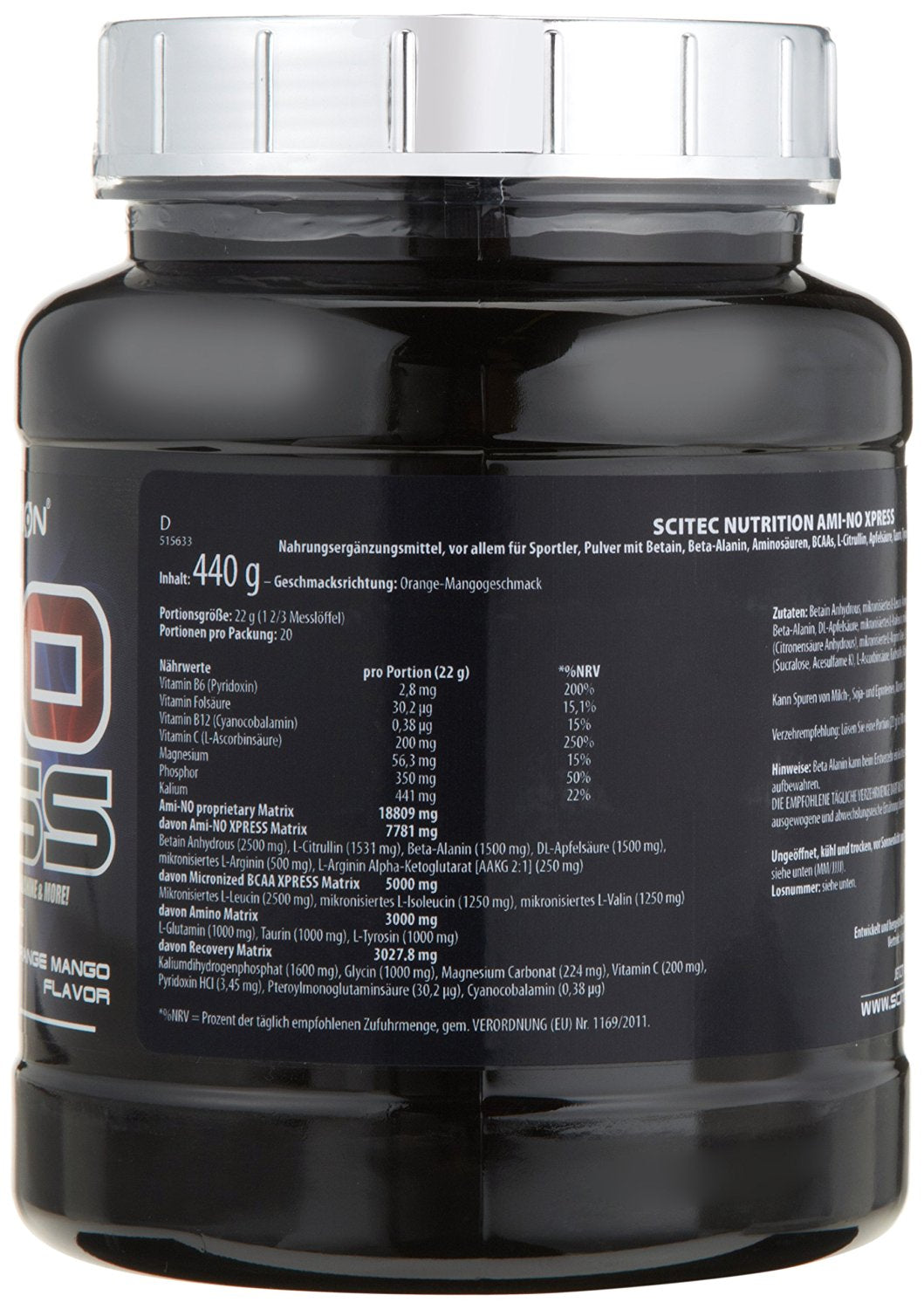 Ami-NO Xpress (440g) Orange Mango