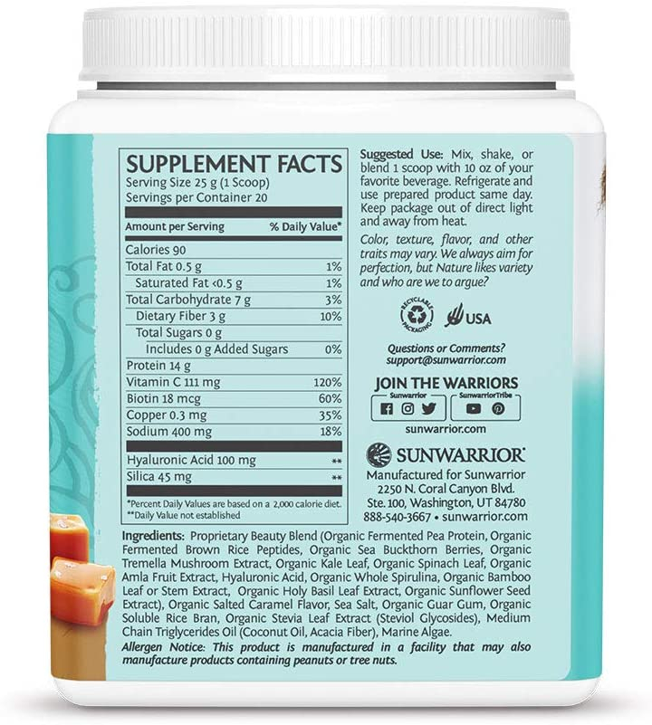 Collagen Building Protein Peptides (500g) Salted Caramel