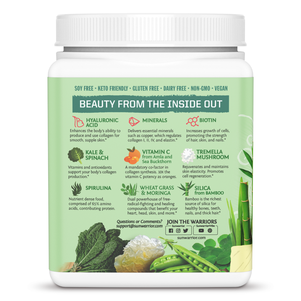 Beauty Greens Collagen Piña Colada (300g)