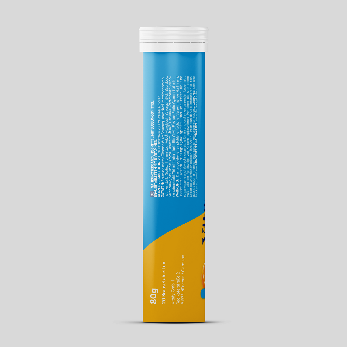 Vitamin B Komplex - Orange (20 Brausetabletten)