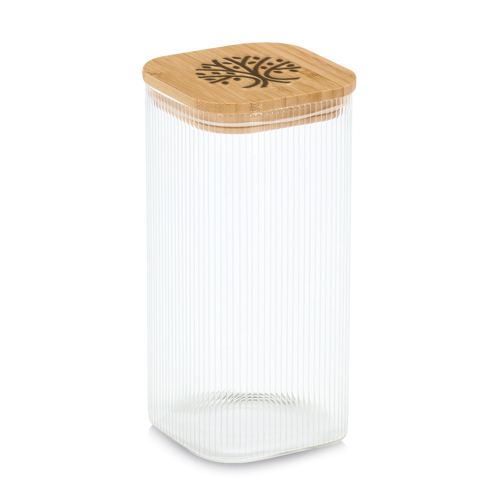 Vorratsglas mit Bambusdeckel (1500ml)