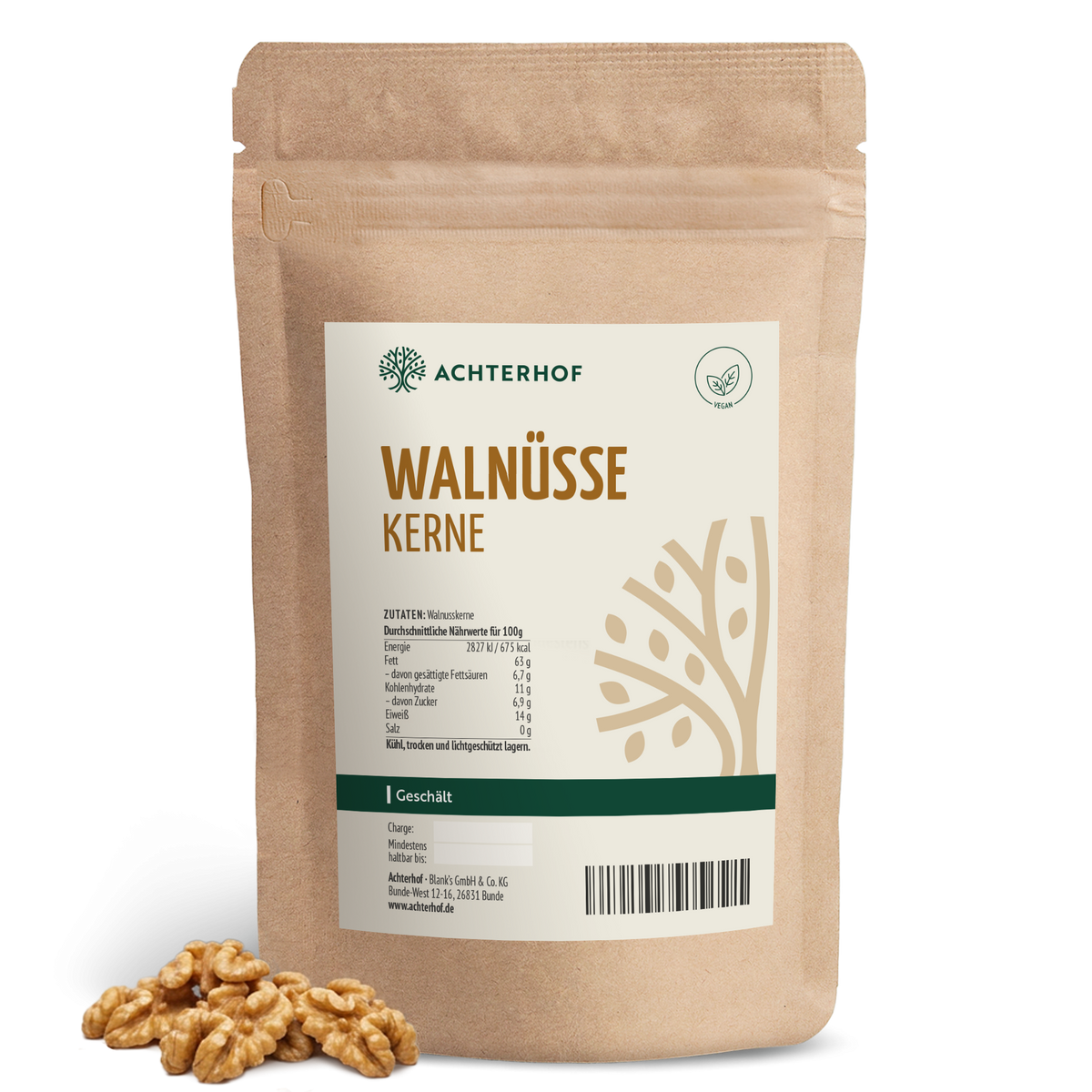 Walnusskerne geschält (1000g)