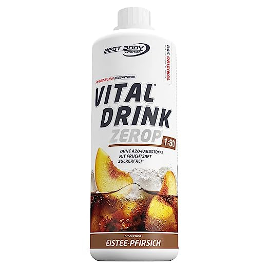 Vital Drink Zerop (1000ml) Eistee-Zitrone